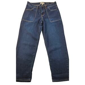 lori goldstein boyfriend basic 4P 4 PETITE jeans EUC vintage pocket straight